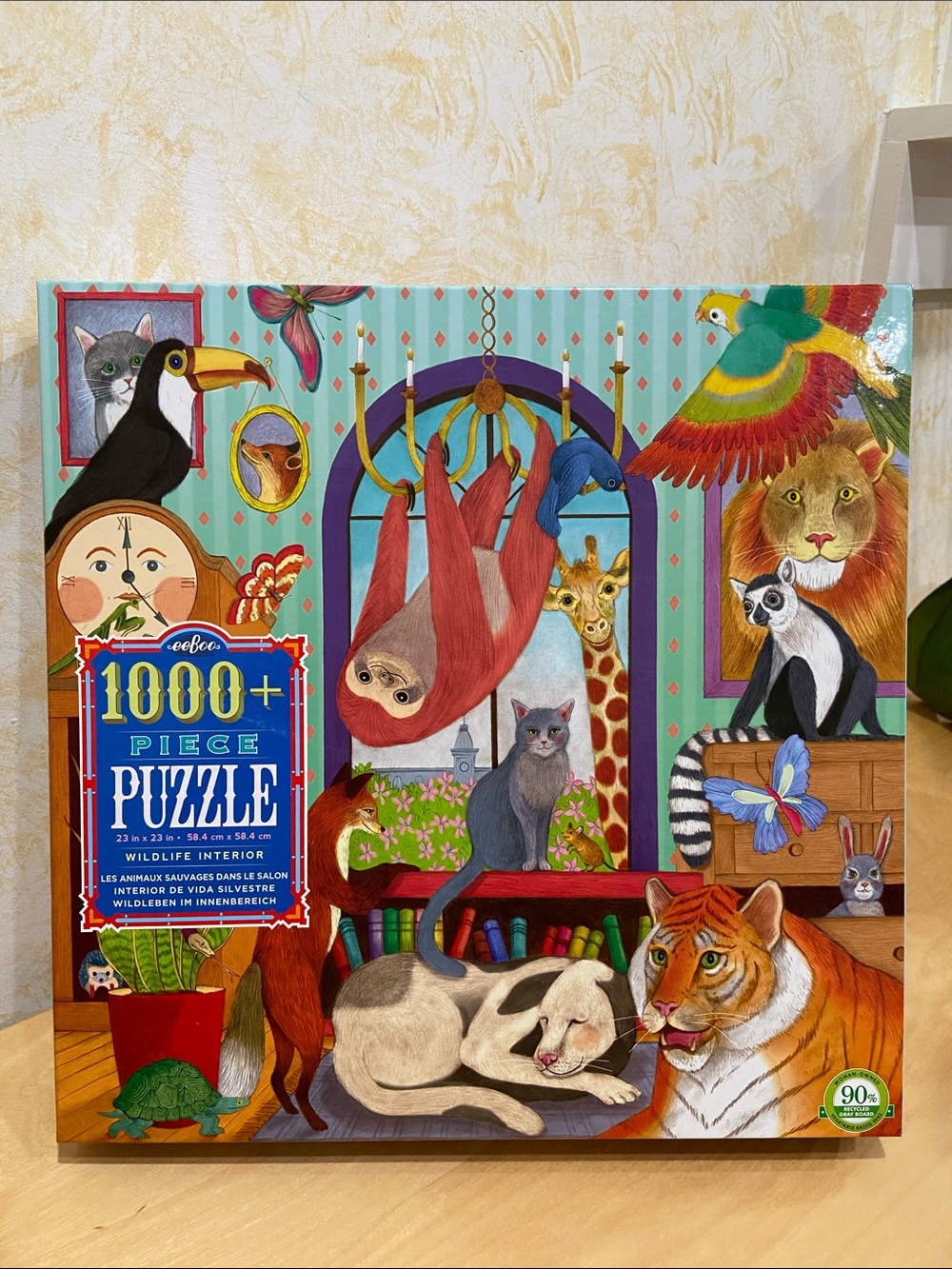 Eeboo Wildlife Interior - 1000+ Piece Puzzle